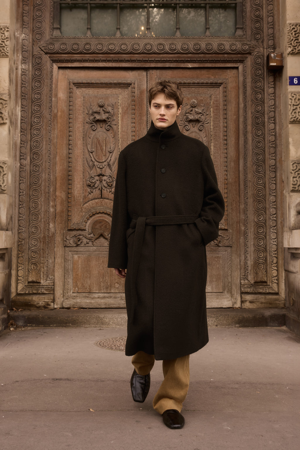 STU - Waist Strap Pants In Peanut (Brown) product image 11 | TRAB K-Fashion Australia