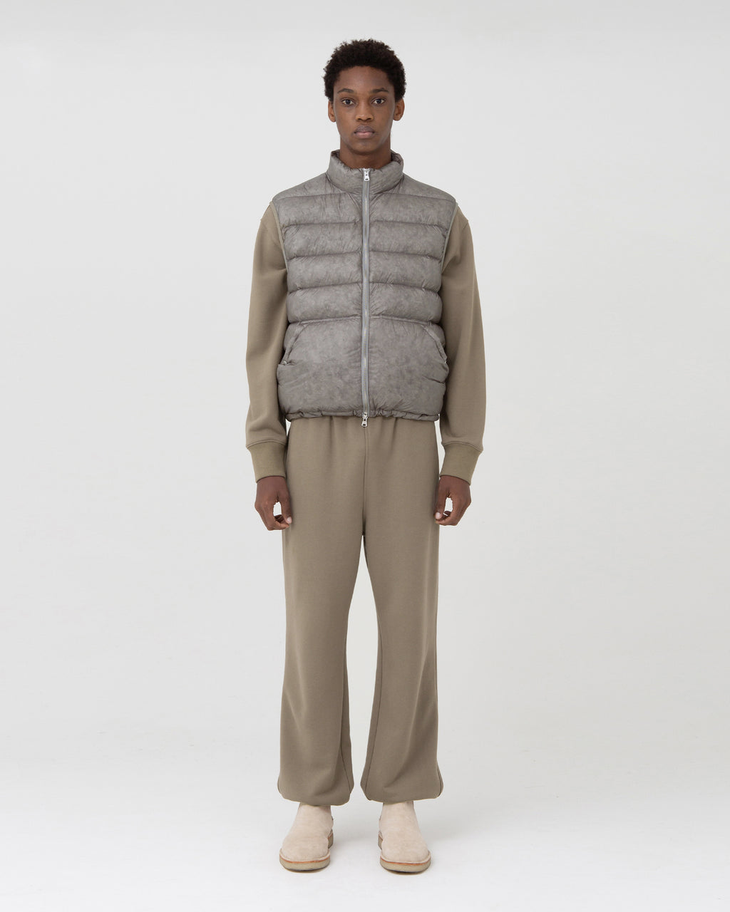 Brownyard - Down Vest (Olive Grey) product image 1 | TRAB K-Fashion Australia