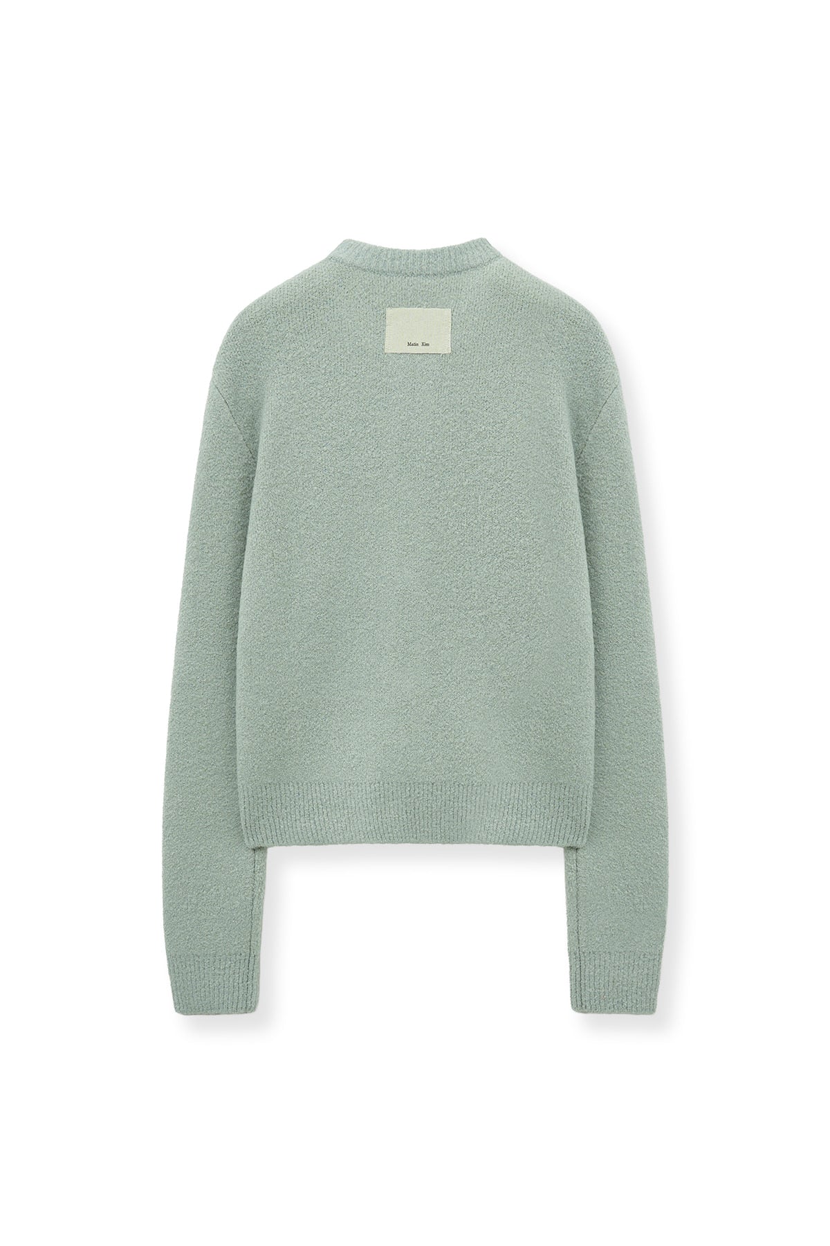 Matin Kim - Matin Poni Coni Knit Zip Up (Mint) product image 3 | TRAB K-Fashion Australia