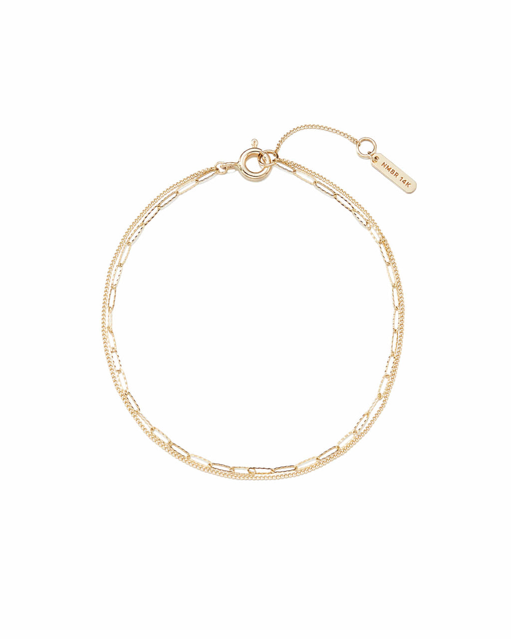 Numbering - Mixed Chain Bracelet #2902 product image 3 | TRAB K-Fashion Australia