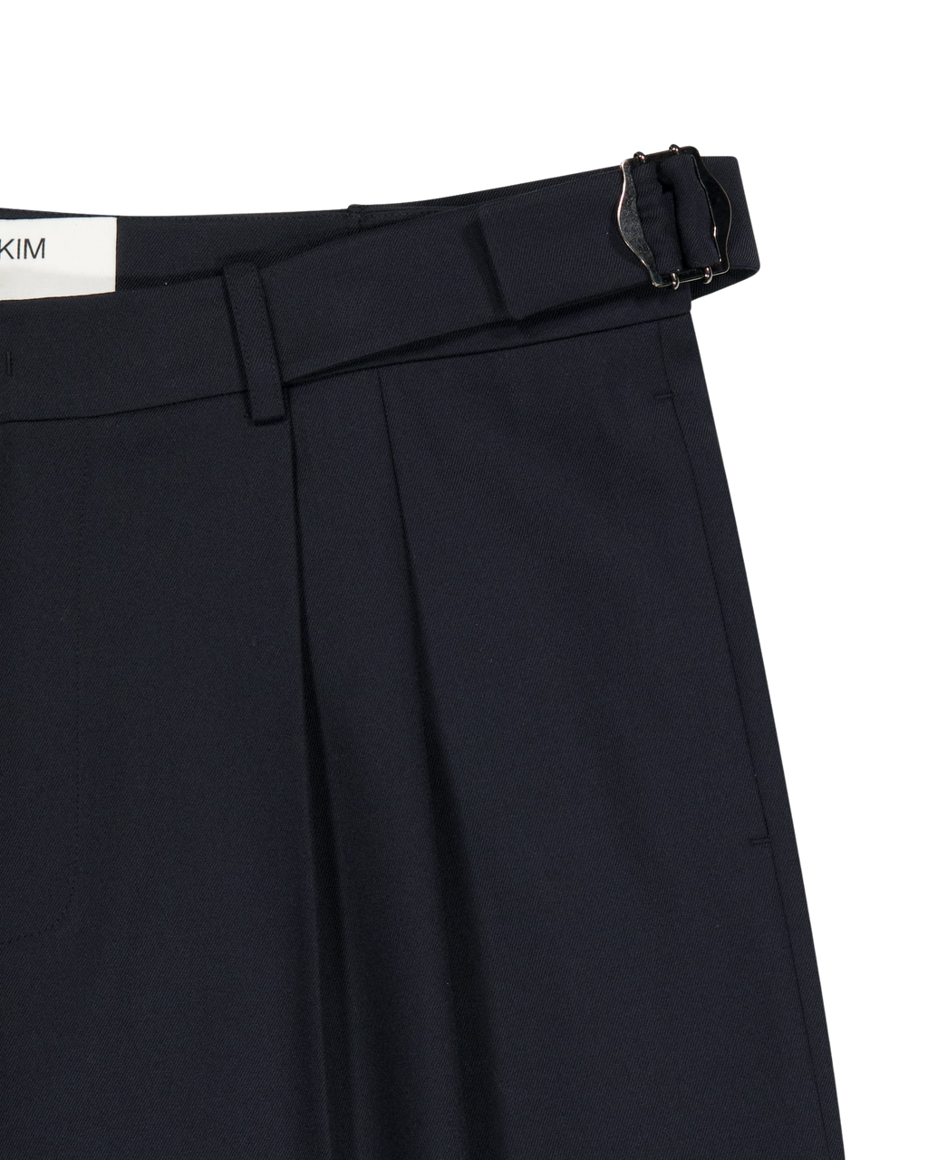 Kimhe Kim - Pleated Trousers (Dark Navy) product image 13 | TRAB K-Fashion Australia