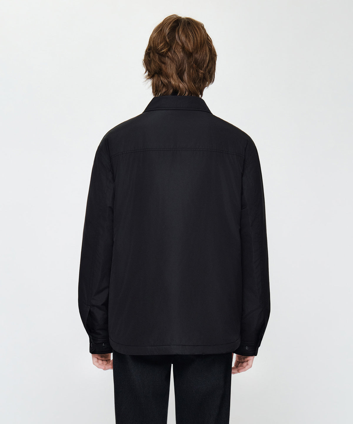 Marithe & Francois Girbaud - Shirts Padded Jacket (Black) product image 3 | TRAB K-Fashion Australia
