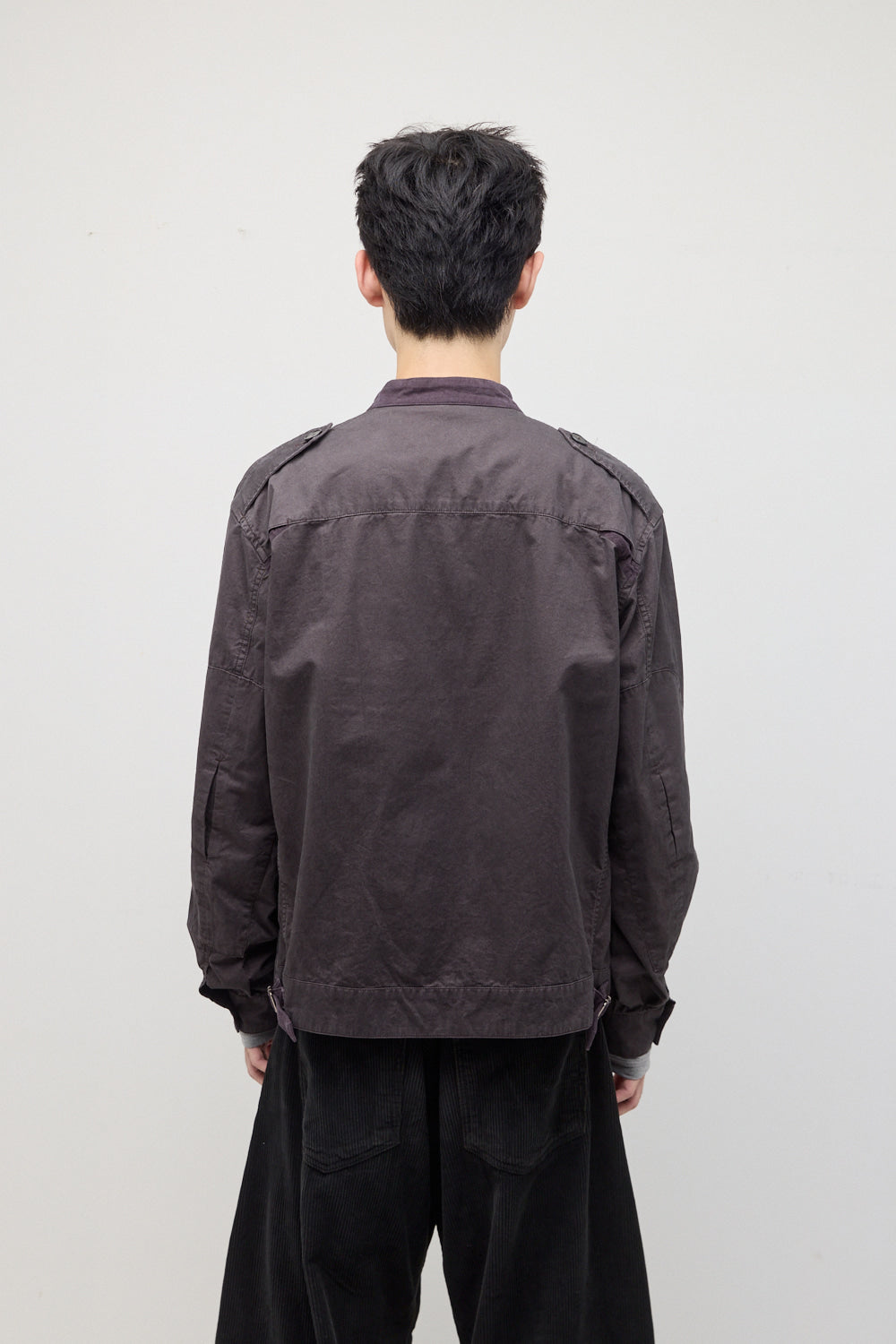Hatchingroom - Police Jacket (Purple Charcoal) product image 6 | TRAB K-Fashion Australia