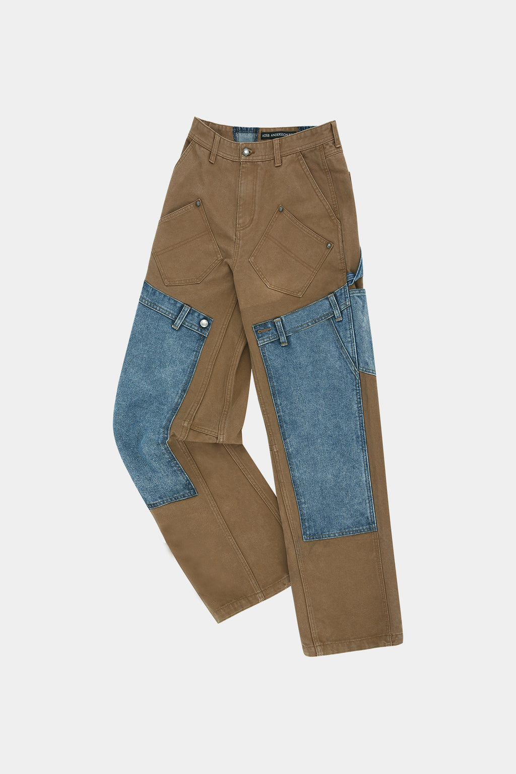 Andersson Bell - Unisex Re-Make Carpenter Jeans (Brown/Blue) product image 9 | TRAB K-Fashion Australia