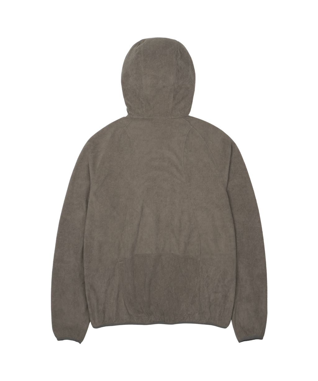 San San Gear - Button Fleece Jacket (Brown) product image 5 | TRAB K-Fashion Australia