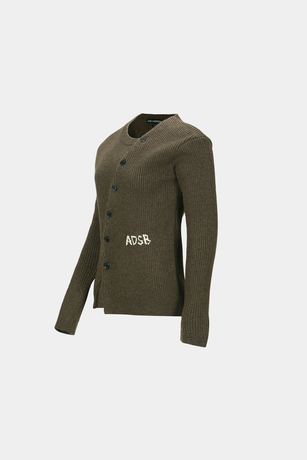 Andersson Bell - Hand Stitched Basic Cardigan (Brown) product image 8 | TRAB K-Fashion Australia
