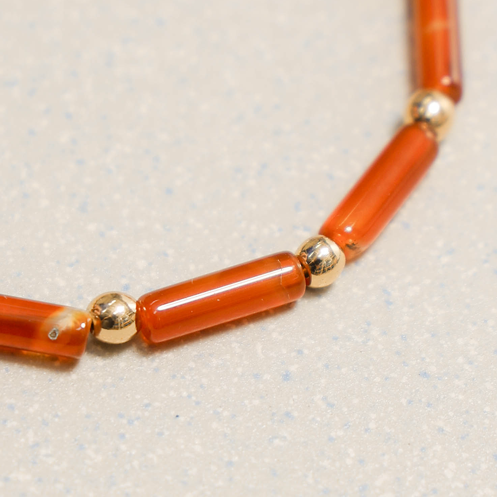 Towtow Archive - Garten Necklace (Brown) product image 2 | TRAB K-Fashion Australia