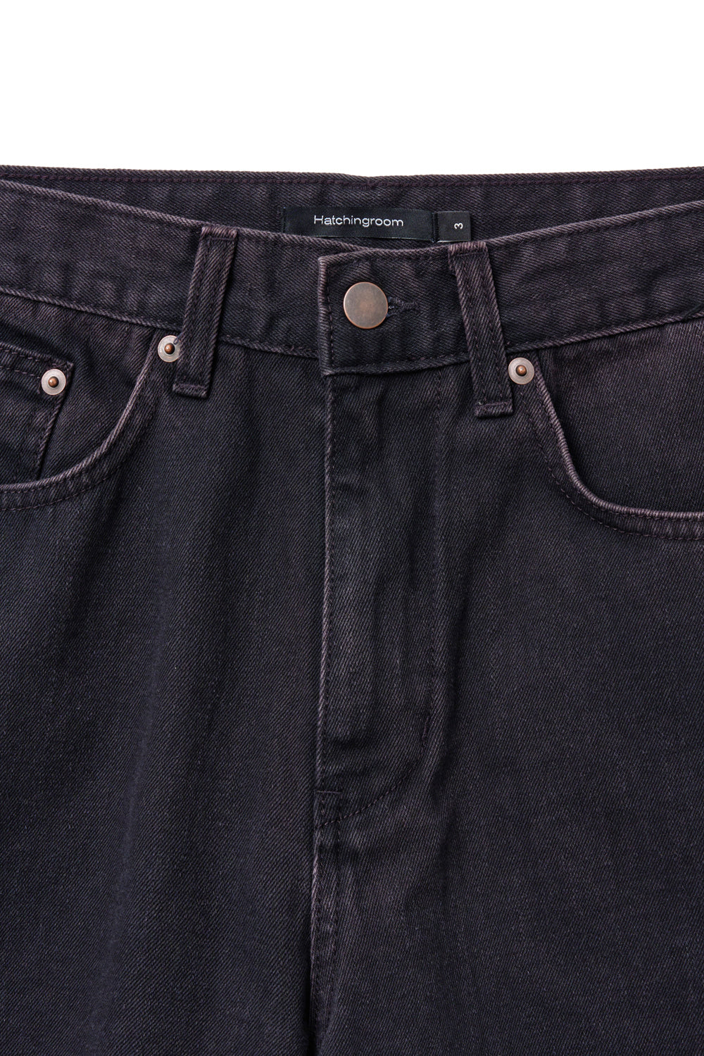 Hatchingroom - Bleached Shorts (Dark Navy) product image 3 | TRAB K-Fashion Australia