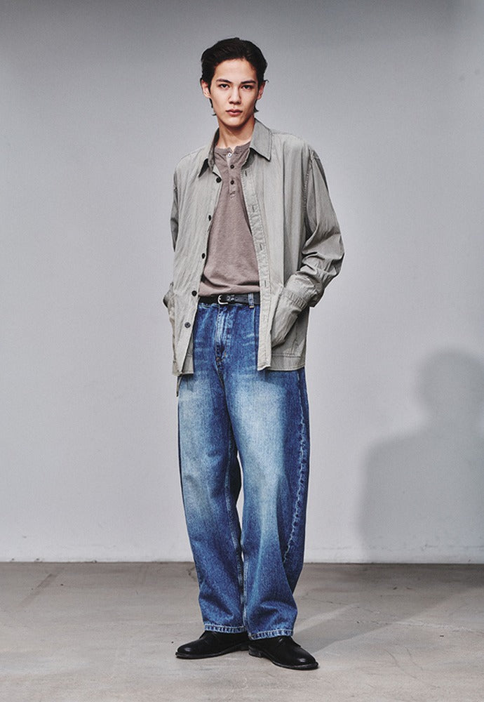 Art if acts - French Two Pocket Rayon Shirt (Cliff) product image 1 | TRAB K-Fashion Australia