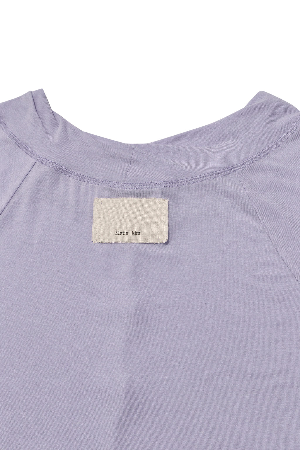 Matin Kim - Wide Neck Raglan Long Sleeve (Lilac) product image 5 | TRAB K-Fashion Australia