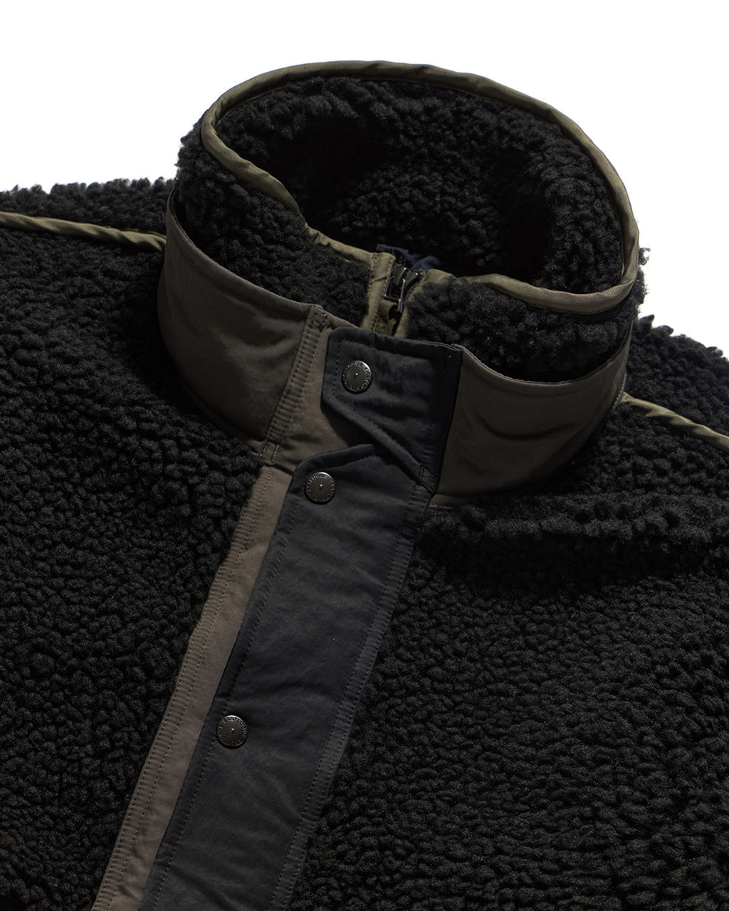 Eastlogue - Alpine Layered Fleece Jumper (Black) product image 8 | TRAB K-Fashion Australia