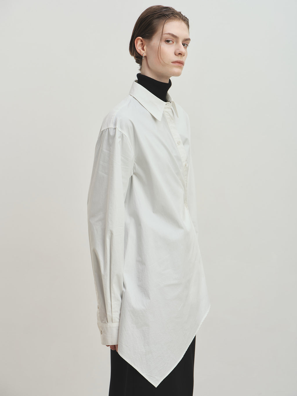 Tonywack - Cotton Twisted Shirt (Ecru) product image 1 | TRAB K-Fashion Australia