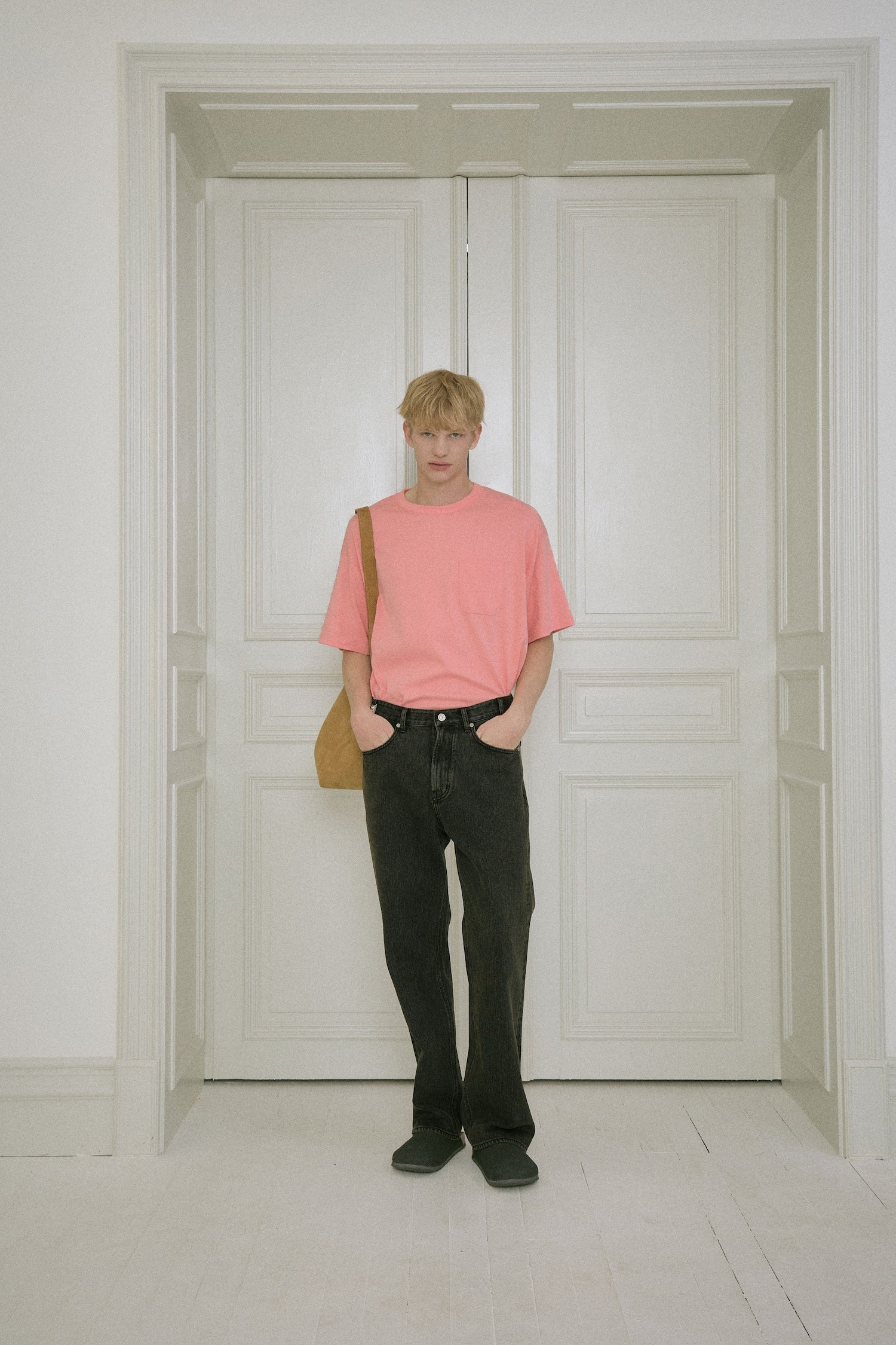 Stu - Straight Denim Pants (Green) product image 6 | TRAB K-Fashion Australia