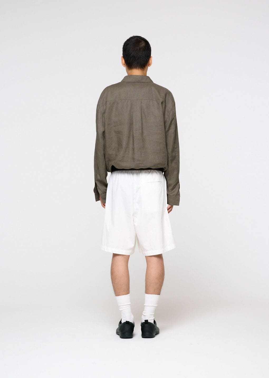 Amomento - Linen Pullover (Khaki) product image 4 | TRAB K-Fashion Australia