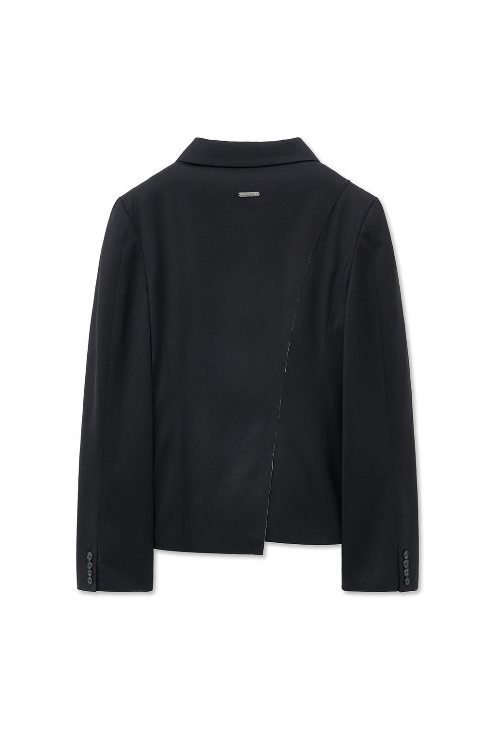Matin Kim - Cut Out Point String Blazer (Black) product image 4 | TRAB K-Fashion Australia