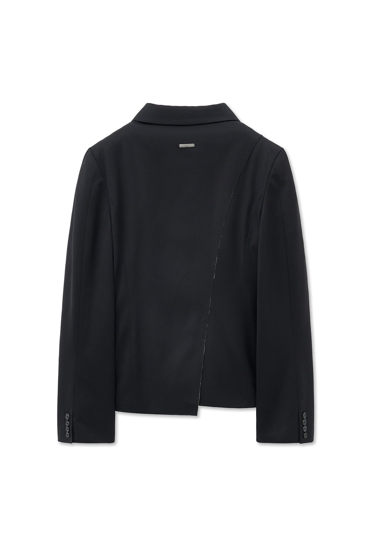 Matin Kim - Cut Out Point String Blazer (Black) product image 4 | TRAB K-Fashion Australia