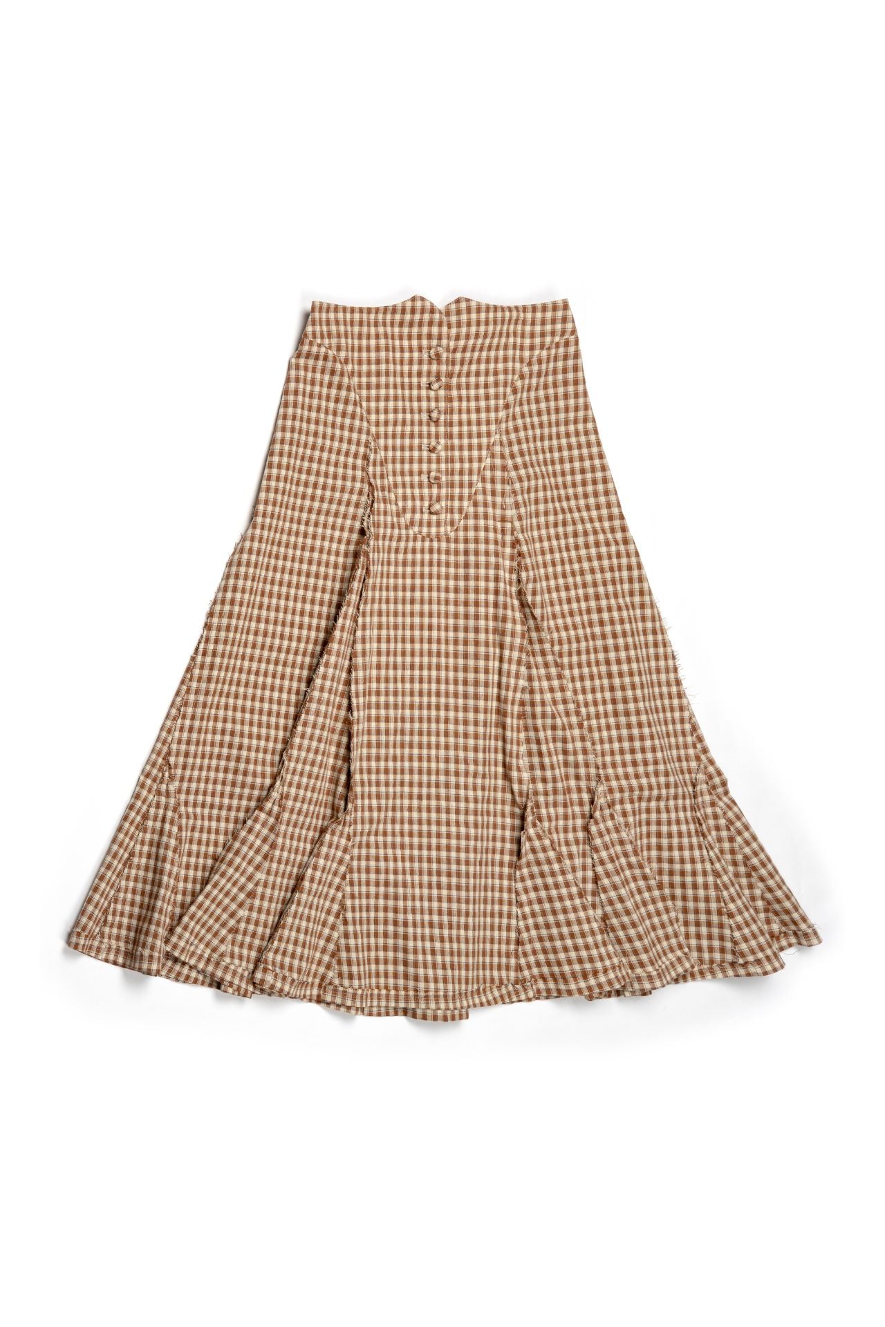 Ioedle - Fractal Waterfall Skirt (Brown) product image 2 | TRAB K-Fashion Australia