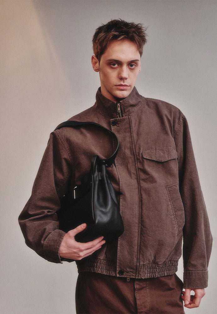 Art if acts - Belted Milano Bag (Washed Black) product image 3 | TRAB K-Fashion Australia