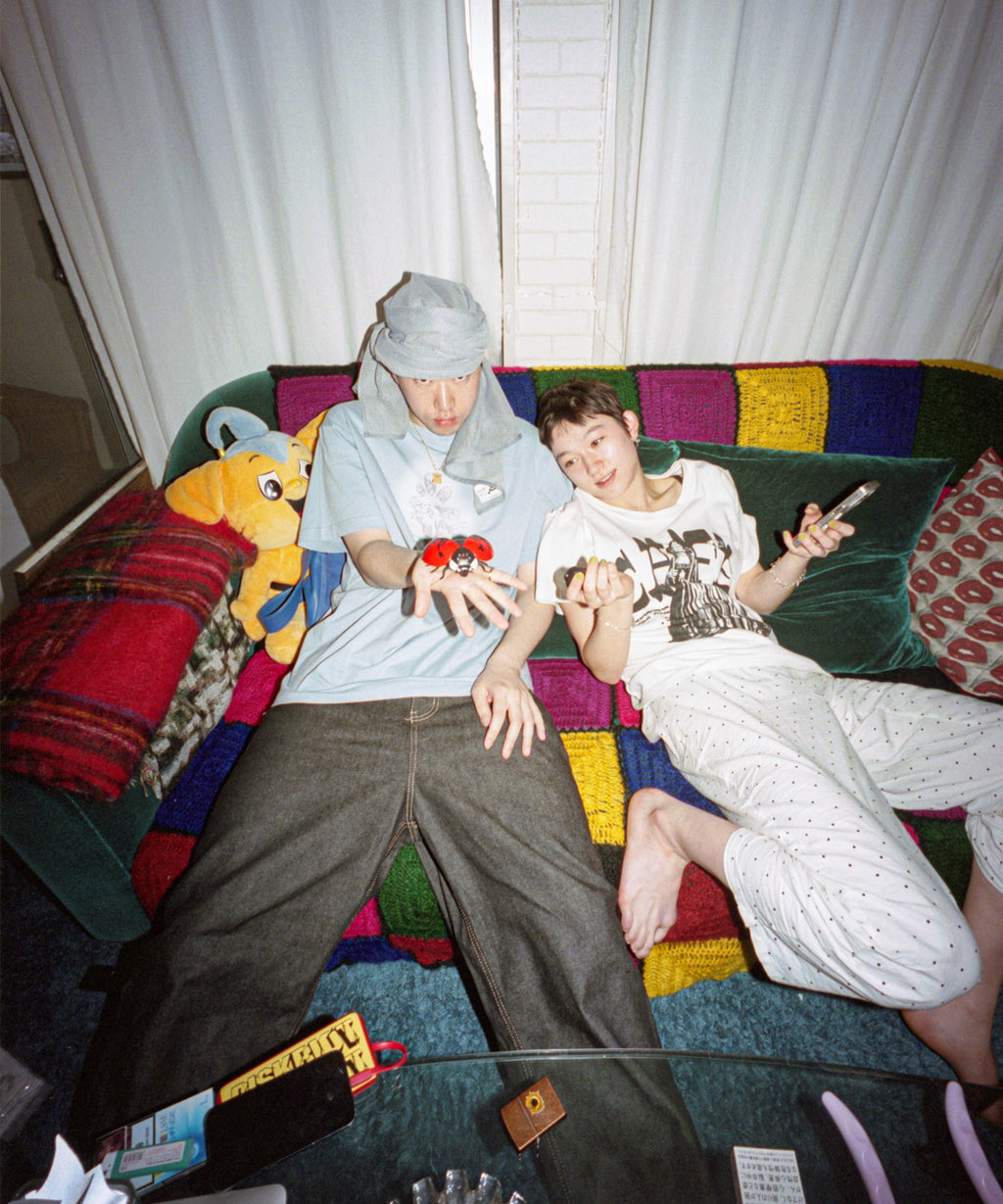 San San Gear - Sansan Blf Vase T-Shirt Sky Blue product image 7 | TRAB K-Fashion Australia