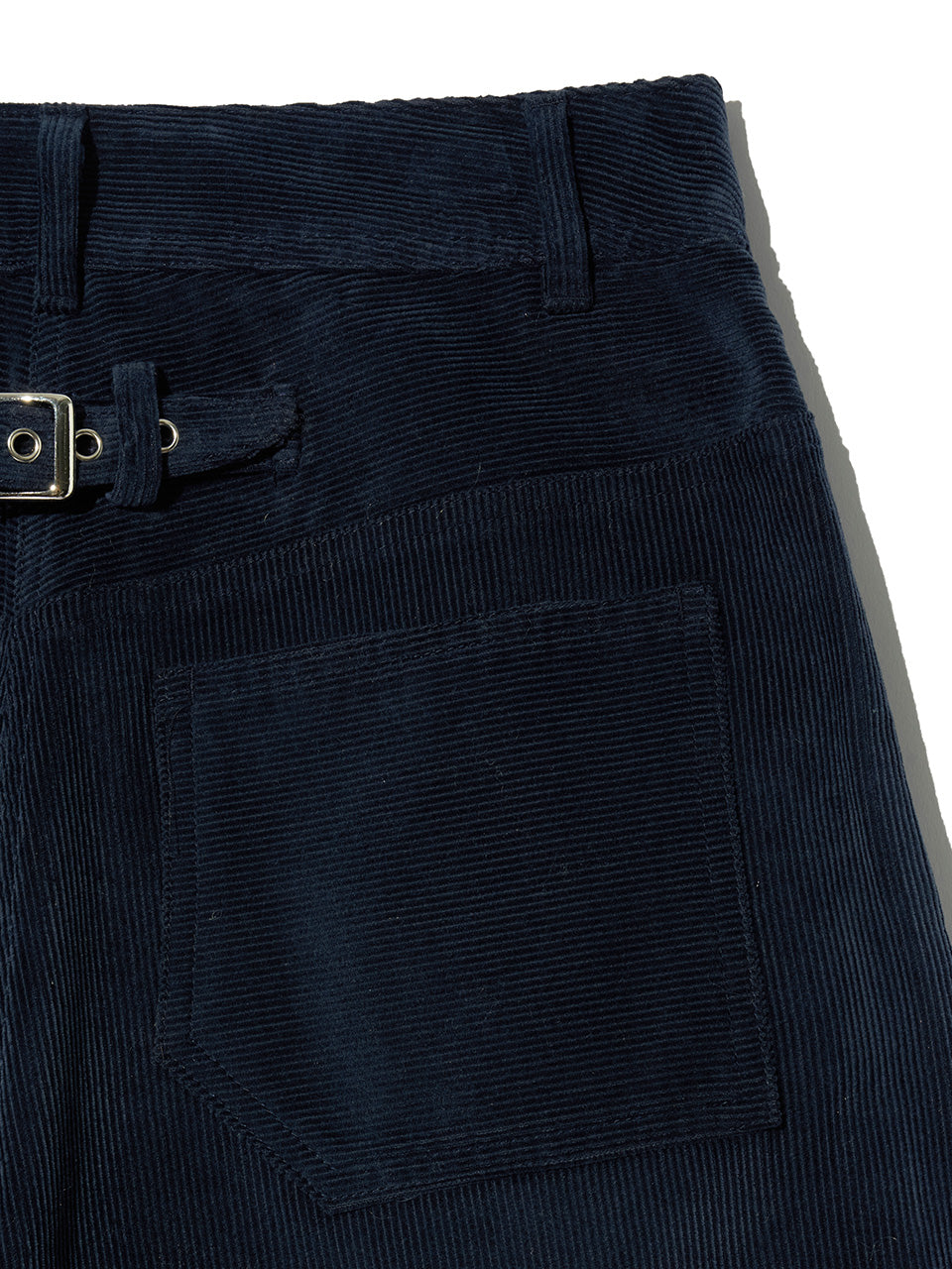 Kijun - Corduroy Wide Tuck Pants (Navy) product image 13 | TRAB K-Fashion Australia