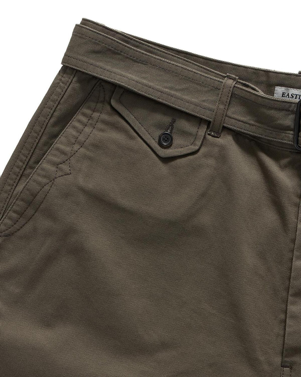 Eastlogue - Belted Cattleman Shorts (Khaki) product image 10 | TRAB K-Fashion Australia