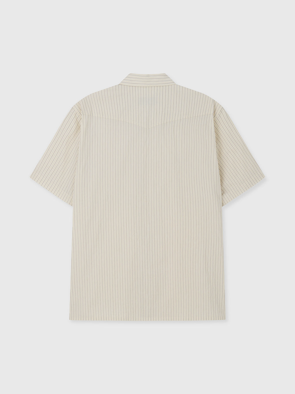 Tonywack - Striped Cotton Western Shirt (Ecru) product image 12 | TRAB K-Fashion Australia
