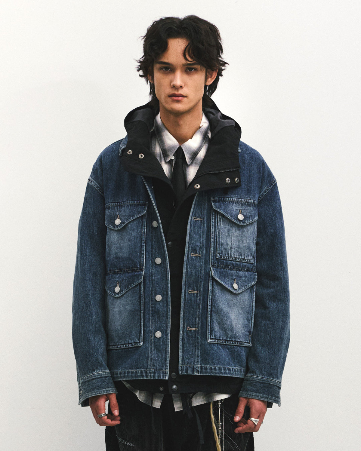 Eastlogue - Cruiser Jacket (Light Indigo) product image 2 | TRAB K-Fashion Australia