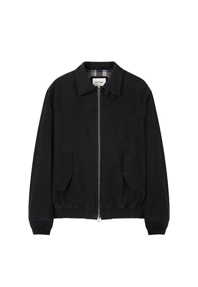 Art if acts - Cotton Western Blouson (Black) product image 8 | TRAB K-Fashion Australia
