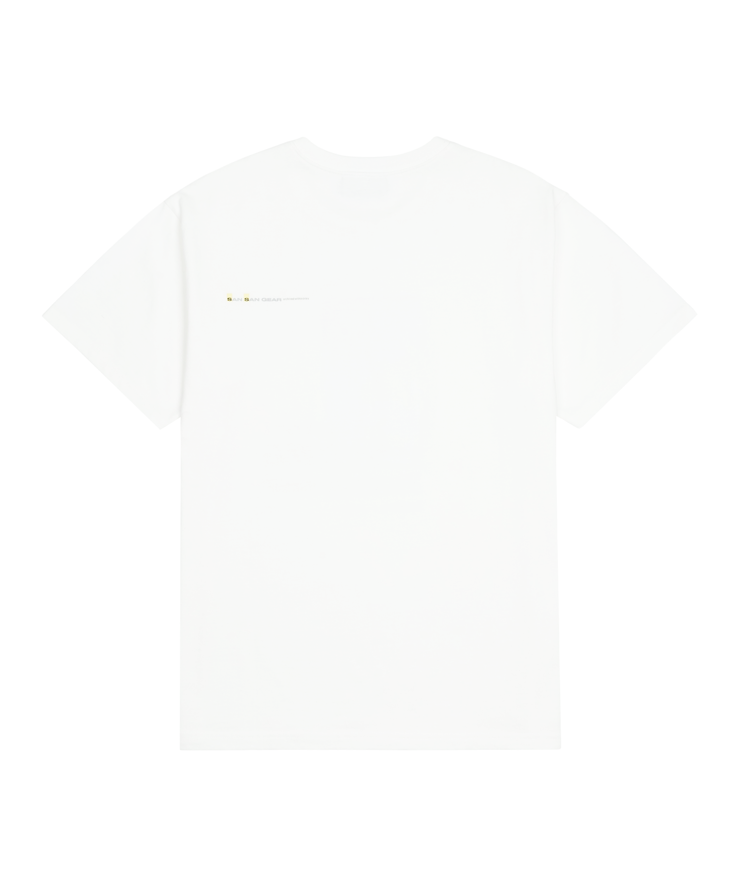 San San Gear - Over Tech T-Shirt (White) product image 5 | TRAB K-Fashion Australia