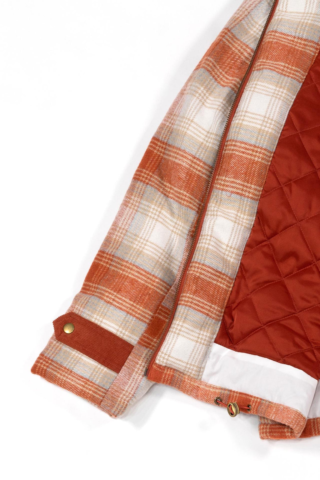 Ioedle - Check Quilt Padding (Orange) product image 4 | TRAB K-Fashion Australia