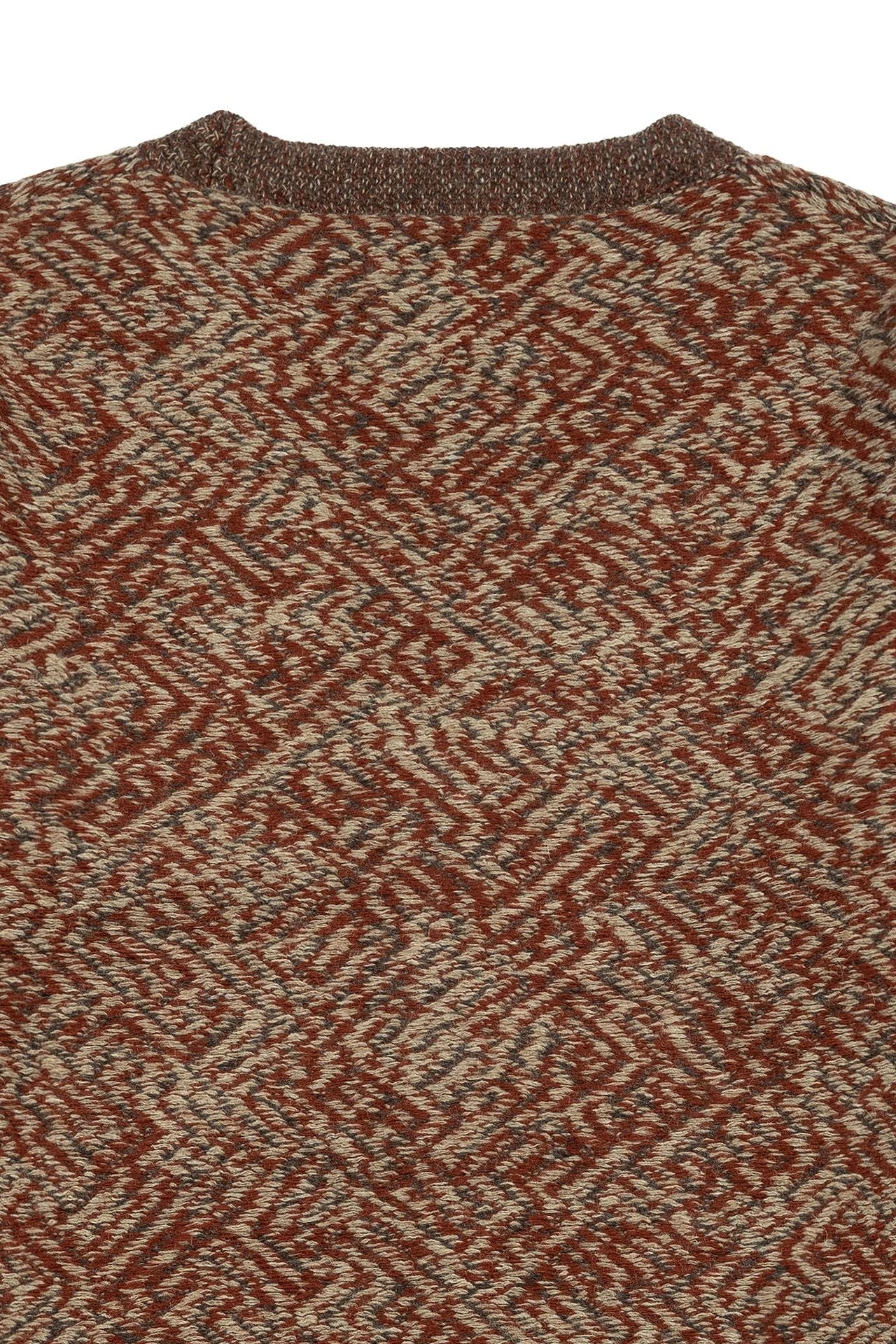 Ioedle - Miro Knit Cardigan (Red Brown) product image 8 | TRAB K-Fashion Australia