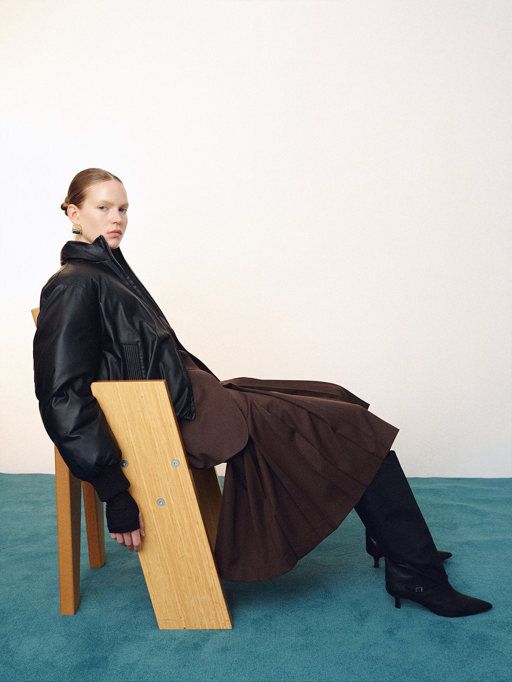 Tonywack - Cropped Padded Jacket (Black) product image 7 | TRAB K-Fashion Australia