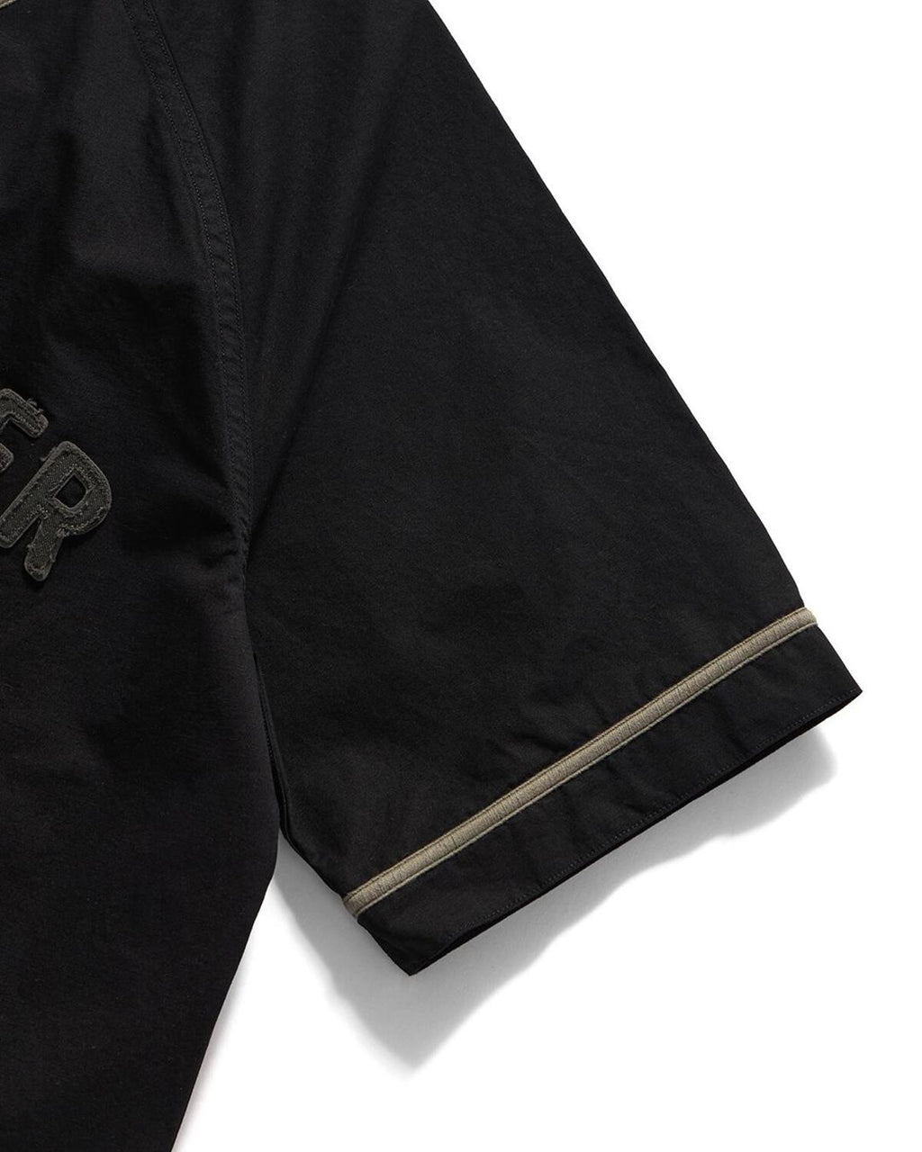 Eastlogue - Applique Baseball Half Shirts (Black) product image 4 | TRAB K-Fashion Australia