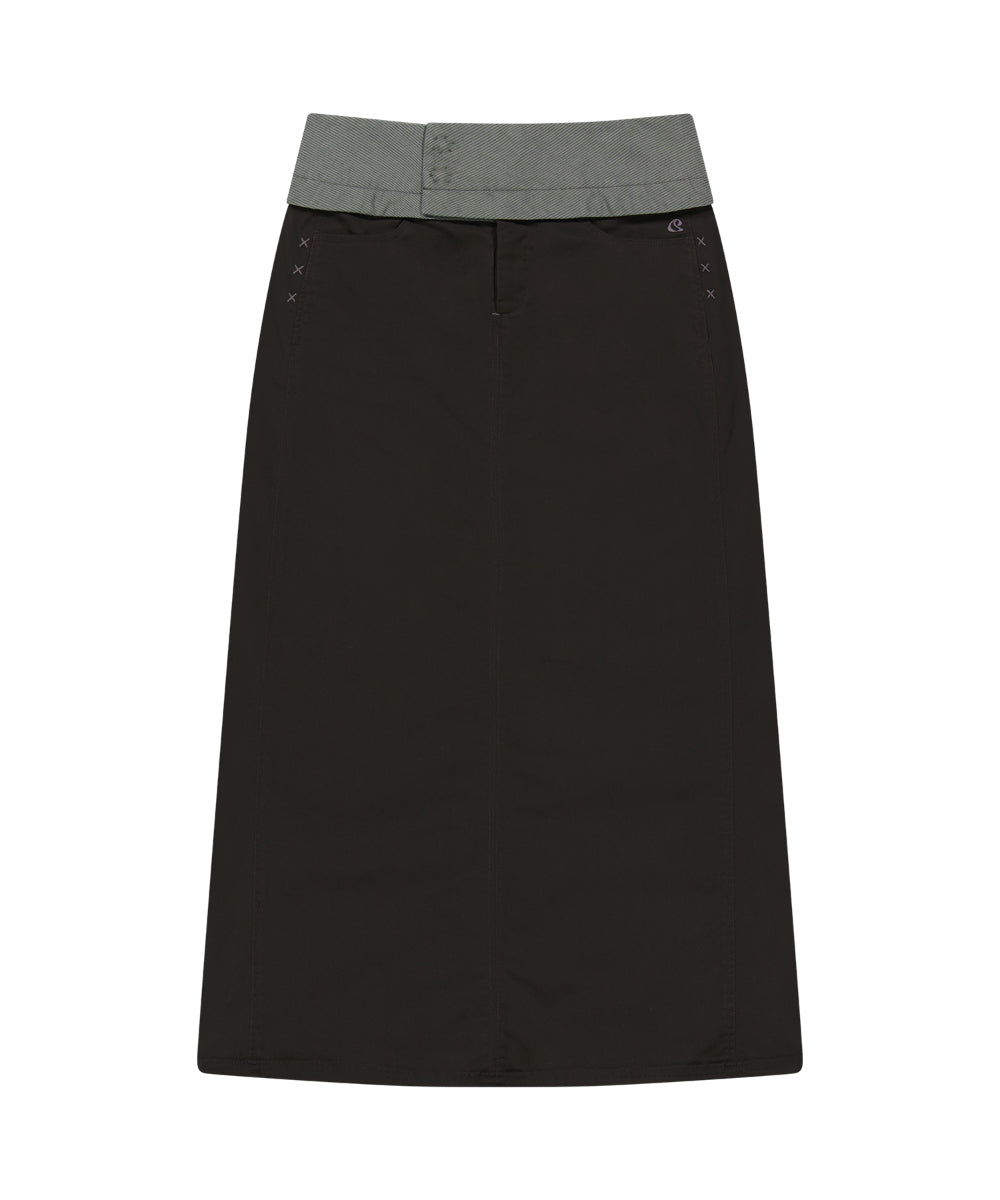 Coyseio - Waist Panel Skirt Warm (Grey) product image 18 | TRAB K-Fashion Australia