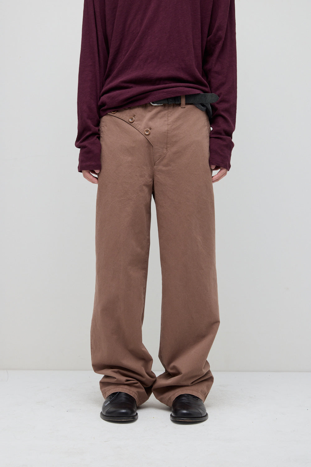 Hatchingroom - Flap Trousers Rose (Brown) product image 5 | TRAB K-Fashion Australia