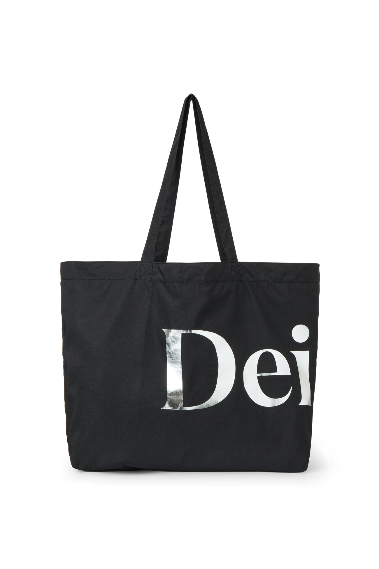 Deinet - Point Logo Shoulder Big Bag (Black) product image 4 | TRAB K-Fashion Australia