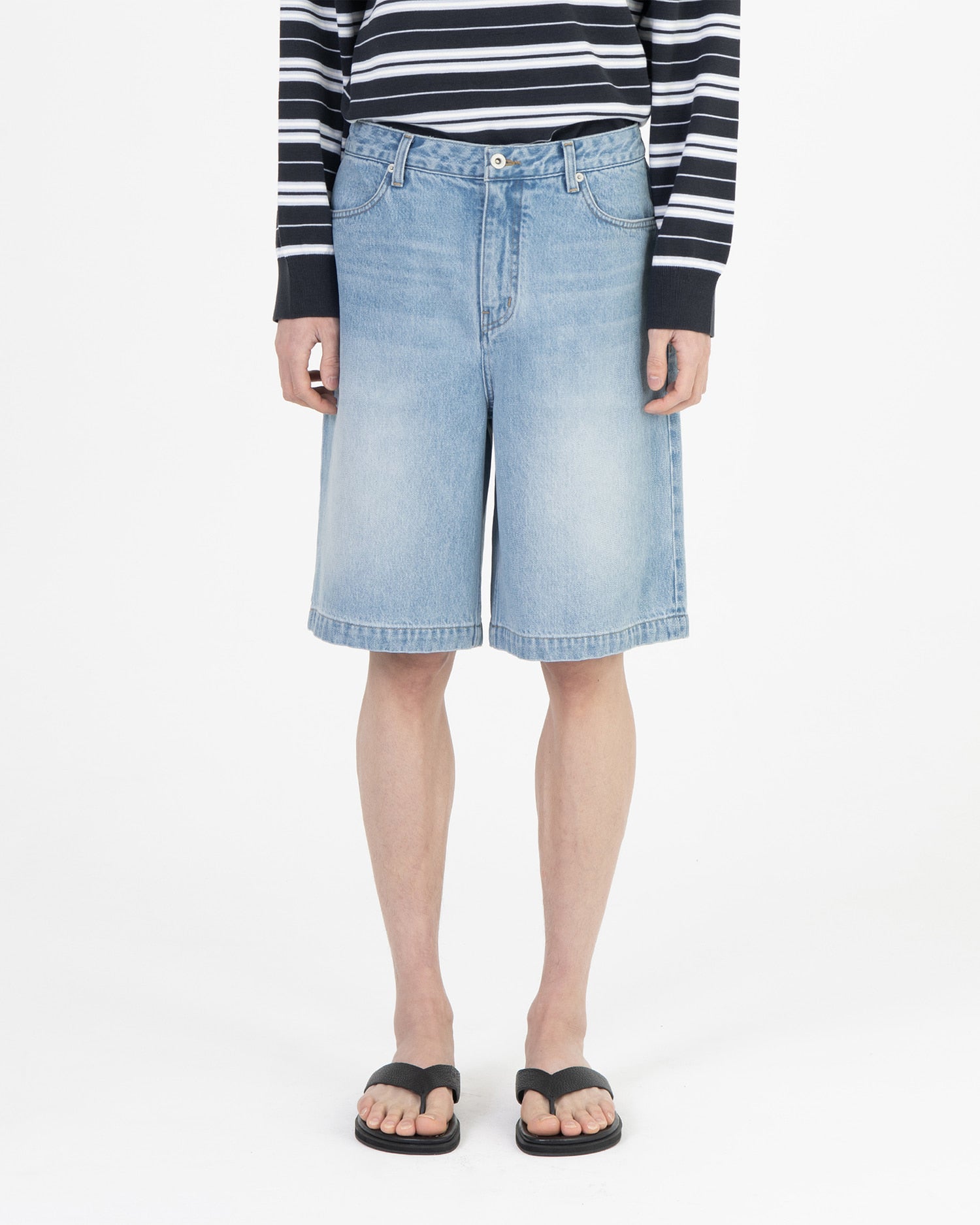 Brownyard - Denim Shorts (Light Blue) product image 1 | TRAB K-Fashion Australia