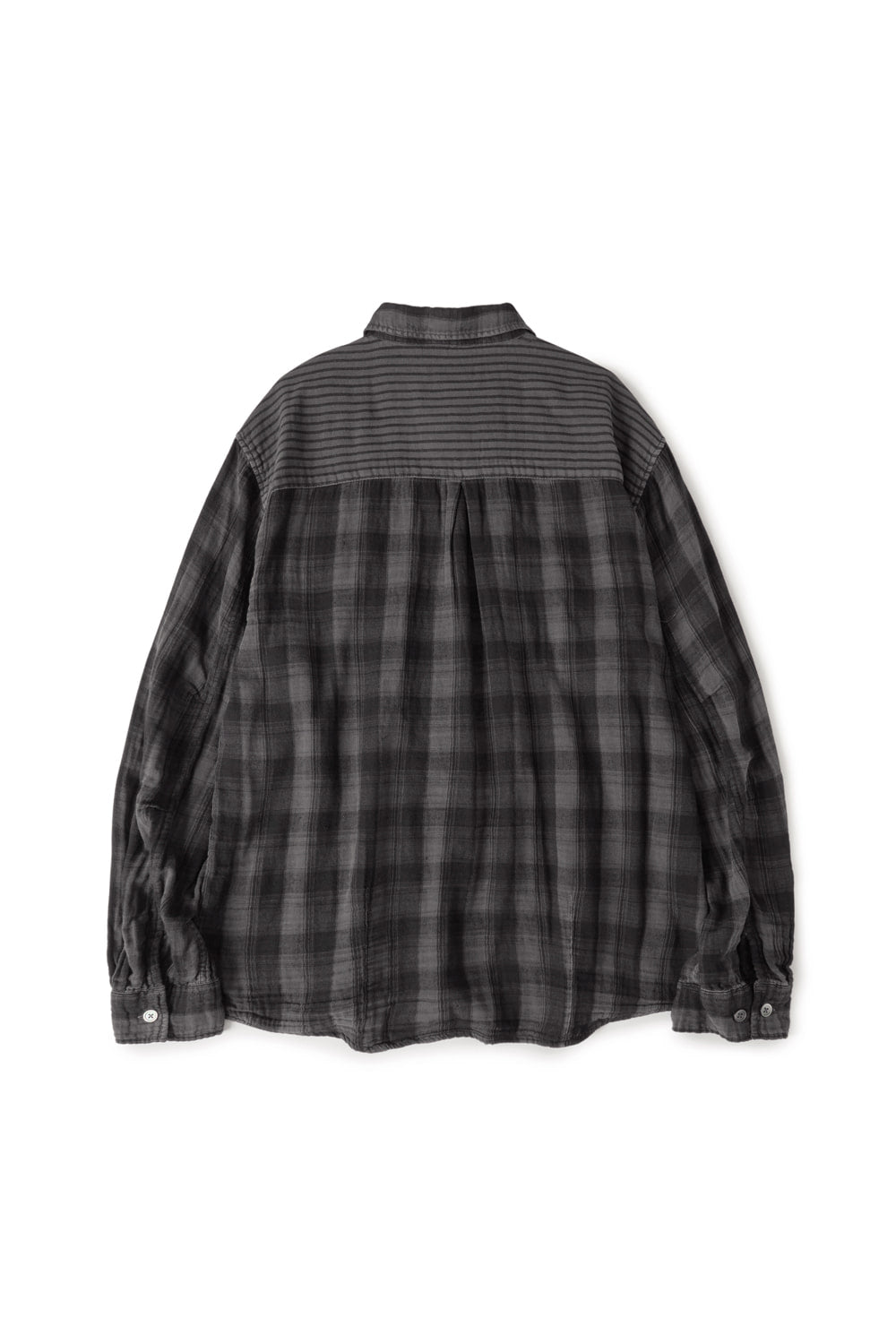 Hatchingroom - 2Pk Shirt Check Dyed (Charcoal) product image 2 | TRAB K-Fashion Australia