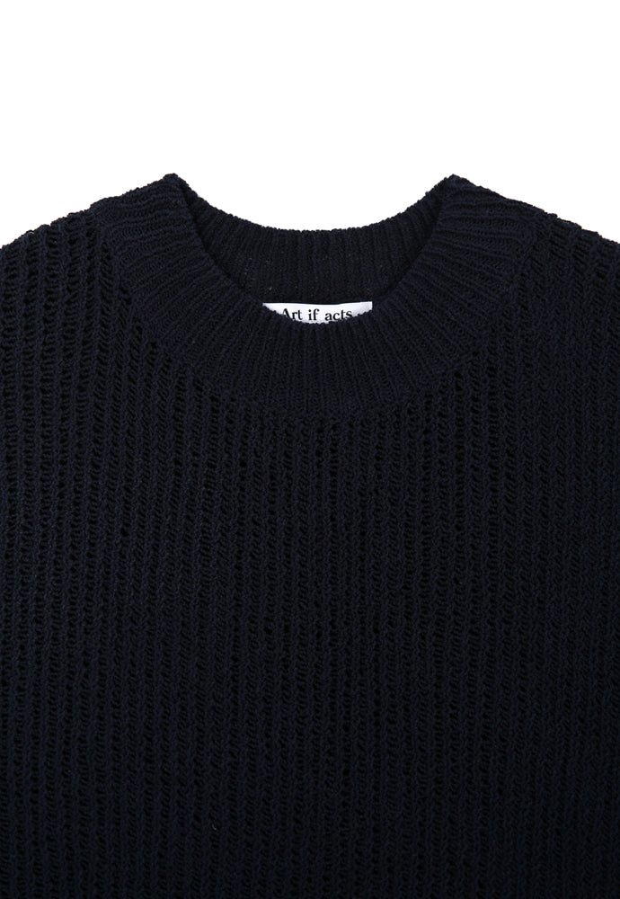 Art if acts - Plain Knit Vest (Navy) product image 7 | TRAB K-Fashion Australia