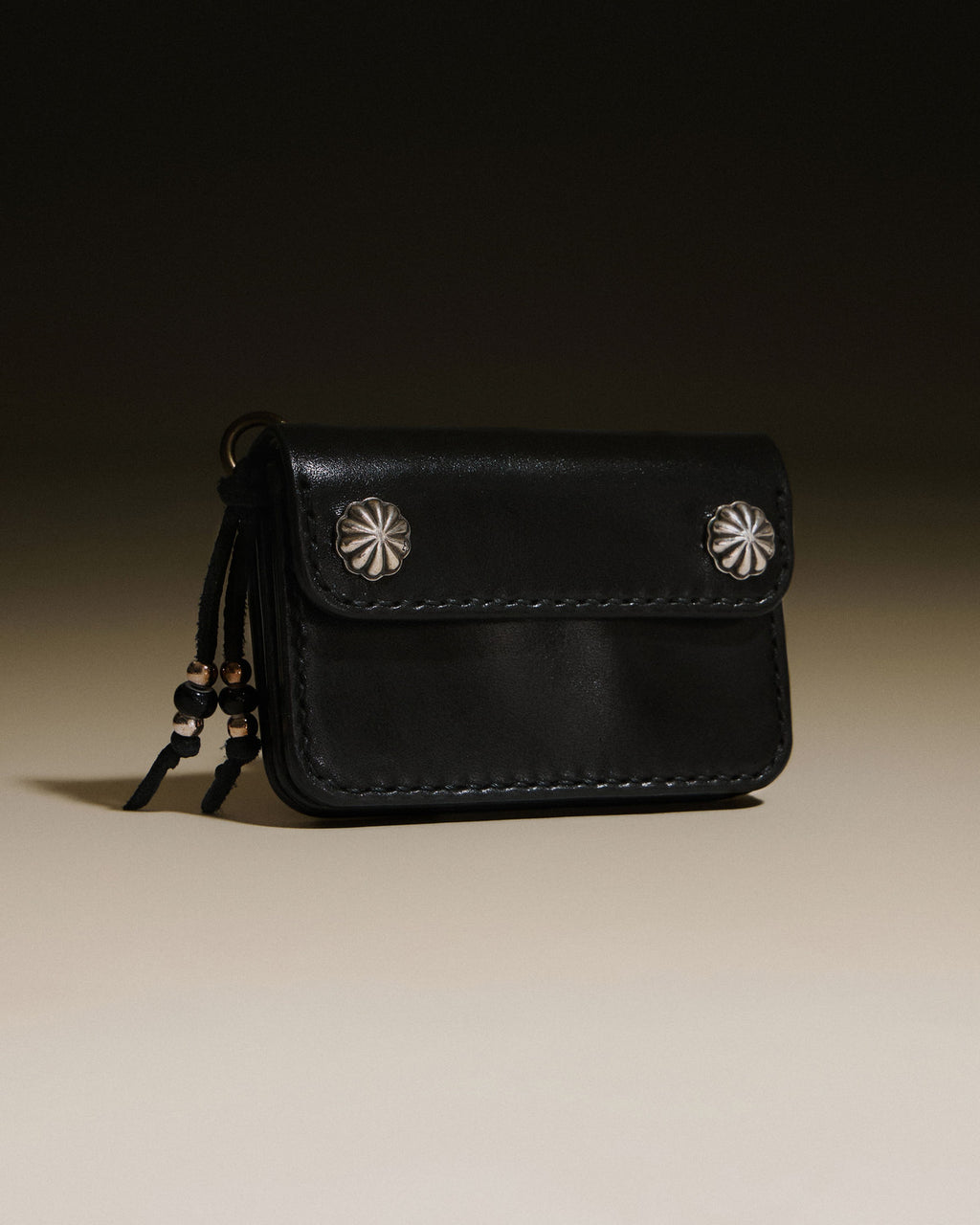 Eastlogue - Q's Mini Trucker Wallet El Concho Ver. (Black) product image 1 | TRAB K-Fashion Australia
