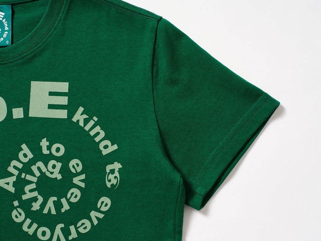 San San Gear - San San X B.E Swirl T-Shirt_0 (Green) product image 4 | TRAB K-Fashion Australia