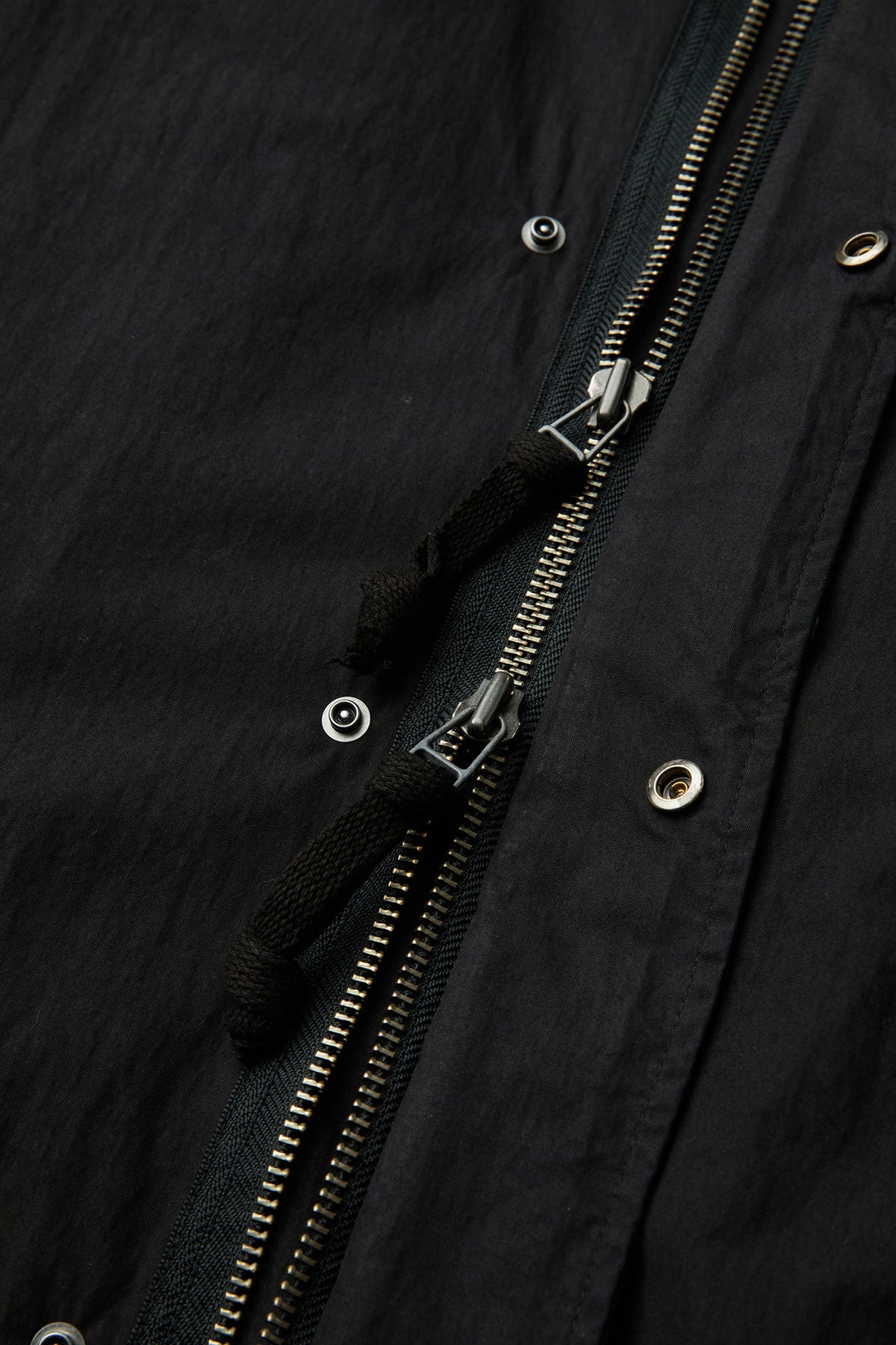 Coor - Garment Dyed Fishtail Parka (Washed Black) product image 6 | TRAB K-Fashion Australia