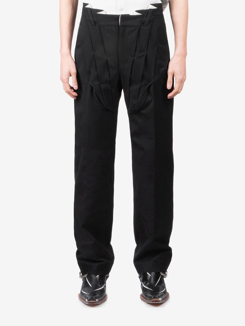 Juntae Kim - Gathered Corset Slacks product image 1 | TRAB K-Fashion Australia