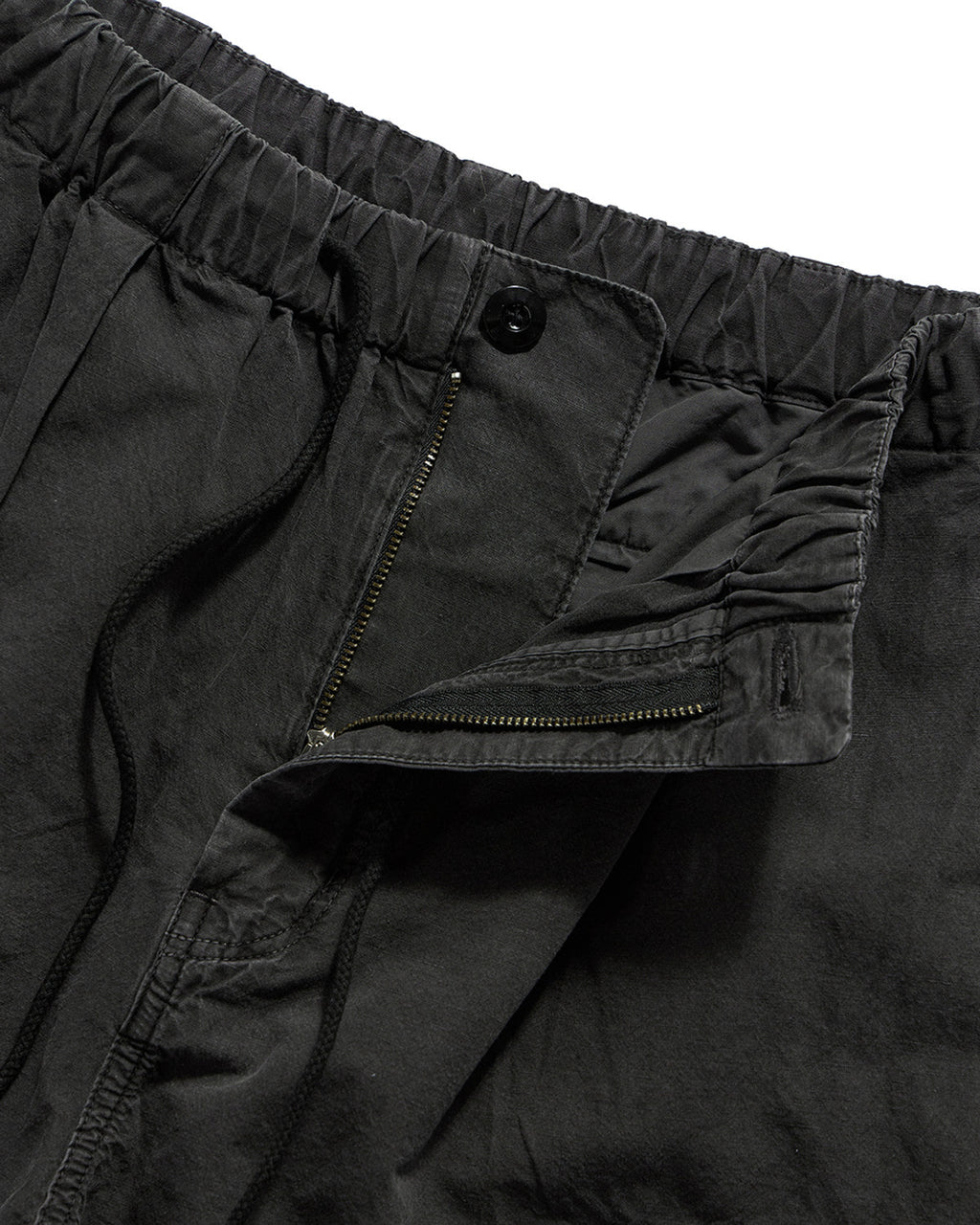 Eastlogue - Parachute Easy Shorts (Vintage Black Linen) product image 7 | TRAB K-Fashion Australia
