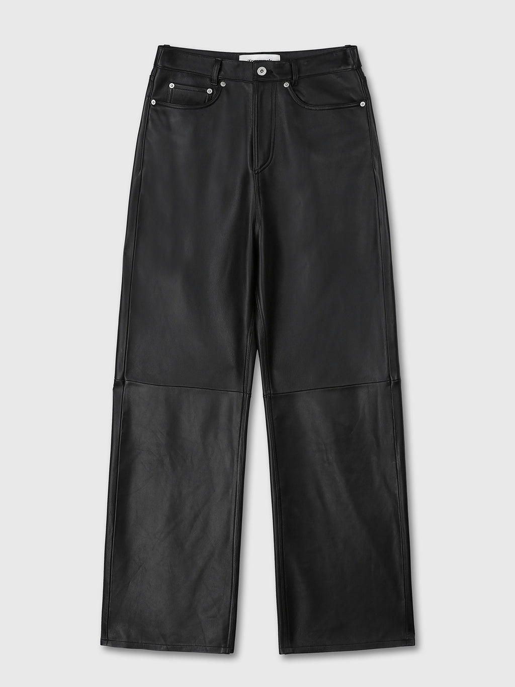 Tonywack - Leather Wide-Leg Pants (Black) product image 6 | TRAB K-Fashion Australia