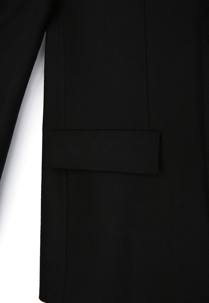 Tonywack - Italian Wool Flannel Twill Blazer (Italian Fabric) (Black) product image 13 | TRAB K-Fashion Australia