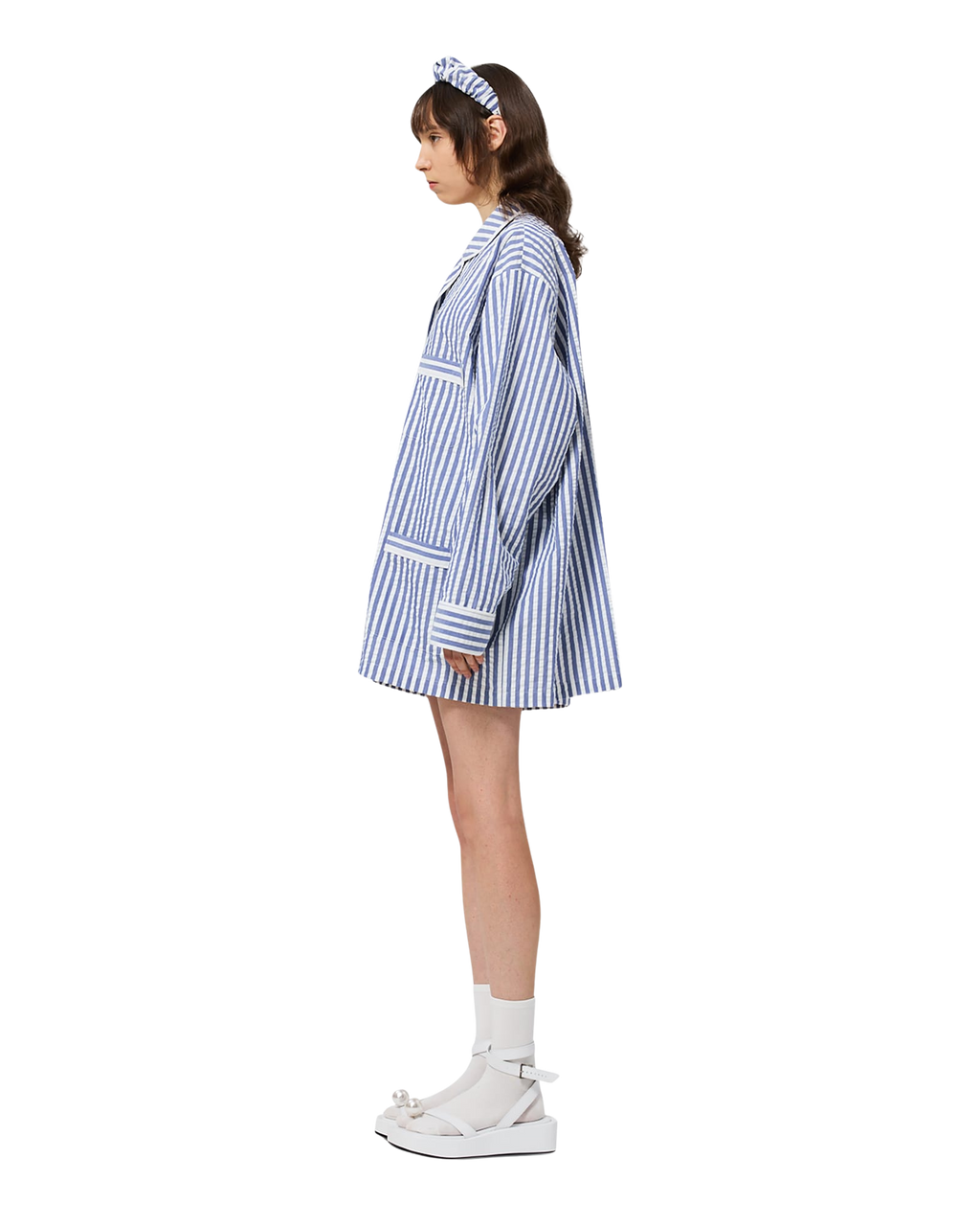 Kimhe Kim - Pajama Jacket (Blue) product image 5 | TRAB K-Fashion Australia