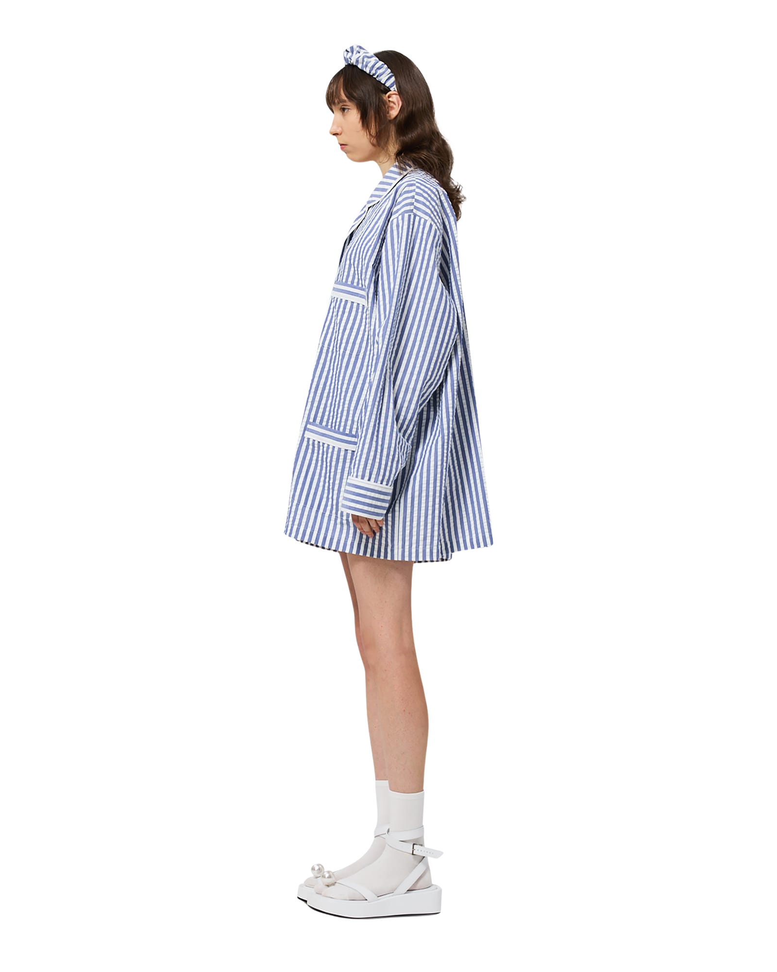 Kimhe Kim - Pajama Jacket (Blue) product image 5 | TRAB K-Fashion Australia