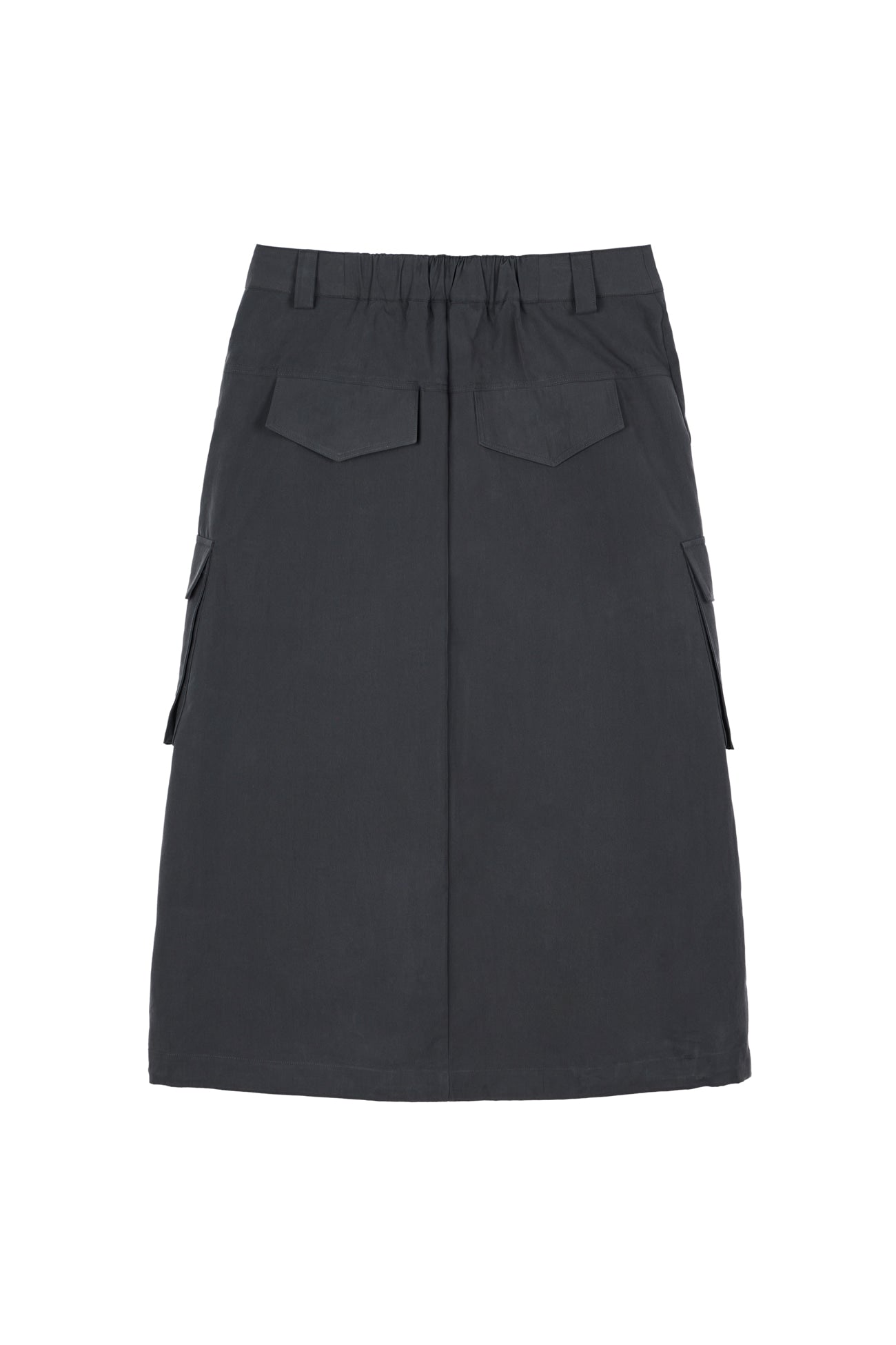 Deinet - String Point Cargo Skirt (Charcoal) product image 8 | TRAB K-Fashion Australia