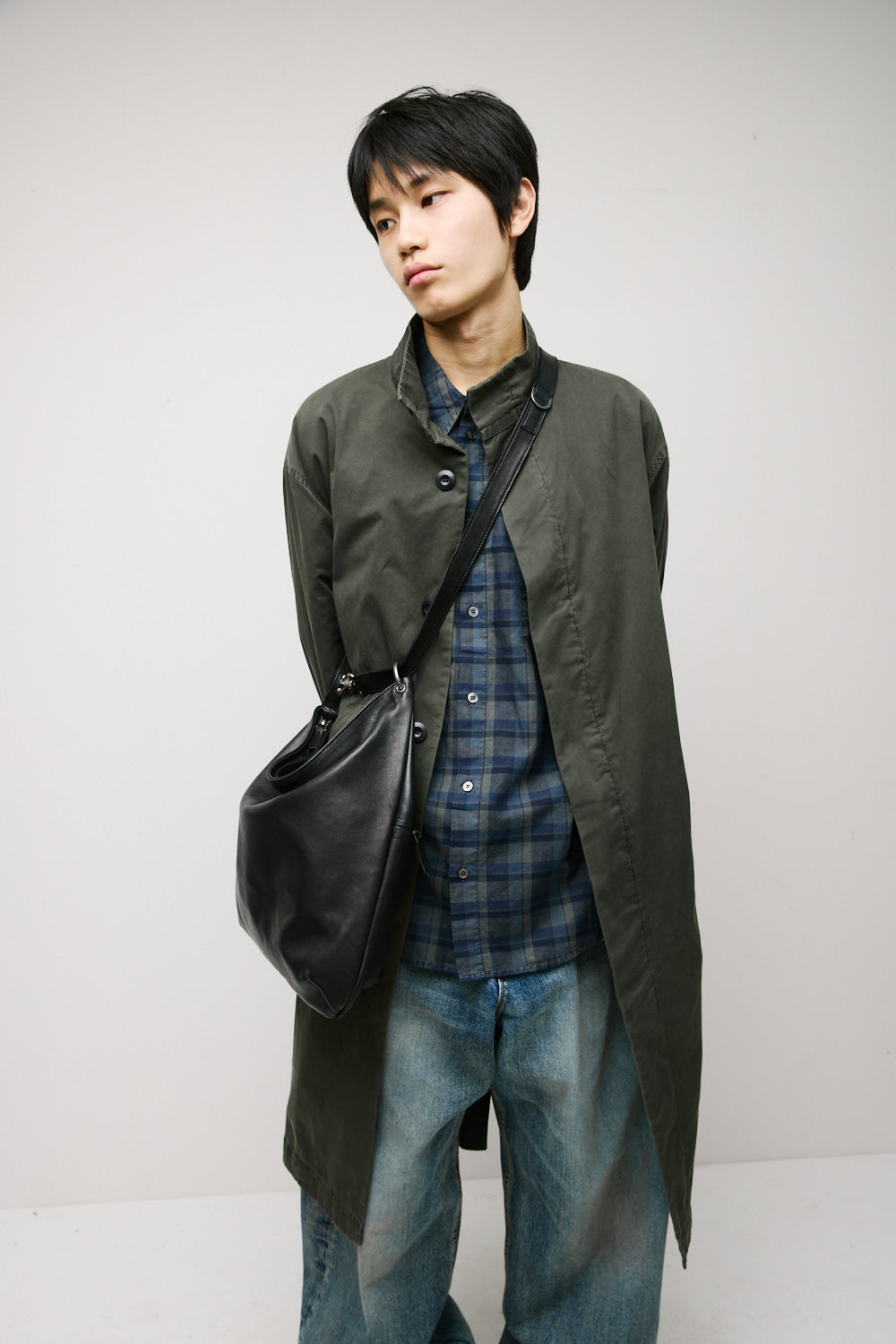 Hatchingroom - Windy Coat (Over Dyed Khaki) product image 9 | TRAB K-Fashion Australia